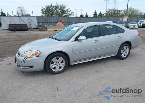 2011 Chevrolet Impala Ls из США, поврежденный, VIN 2G1WF5EK1B1199883